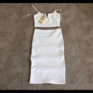 Crop too and pencil skirt Reposh